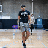 Hoop Head Compression Tee in Black