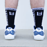 Elite Socks in Black/White
