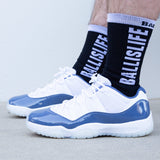 Elite Socks in Black/White