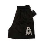 Benji Mood Skull Shorts in Black