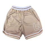 Inbound Basketball Shorts in Tan