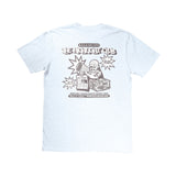 Paperboy Tee in Heather White