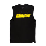 Pick Up Sleeveless Tee in Black