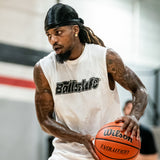 Pick Up Sleeveless Tee in White