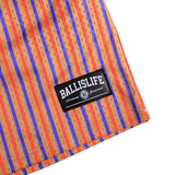 Pins Mesh Shorts in Orange