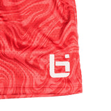 M2 Mesh Shorts in Red Waves