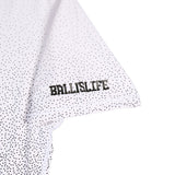 P4 Compression Tee in White/Black